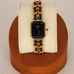 Chanel Gold Premiere Black Watch