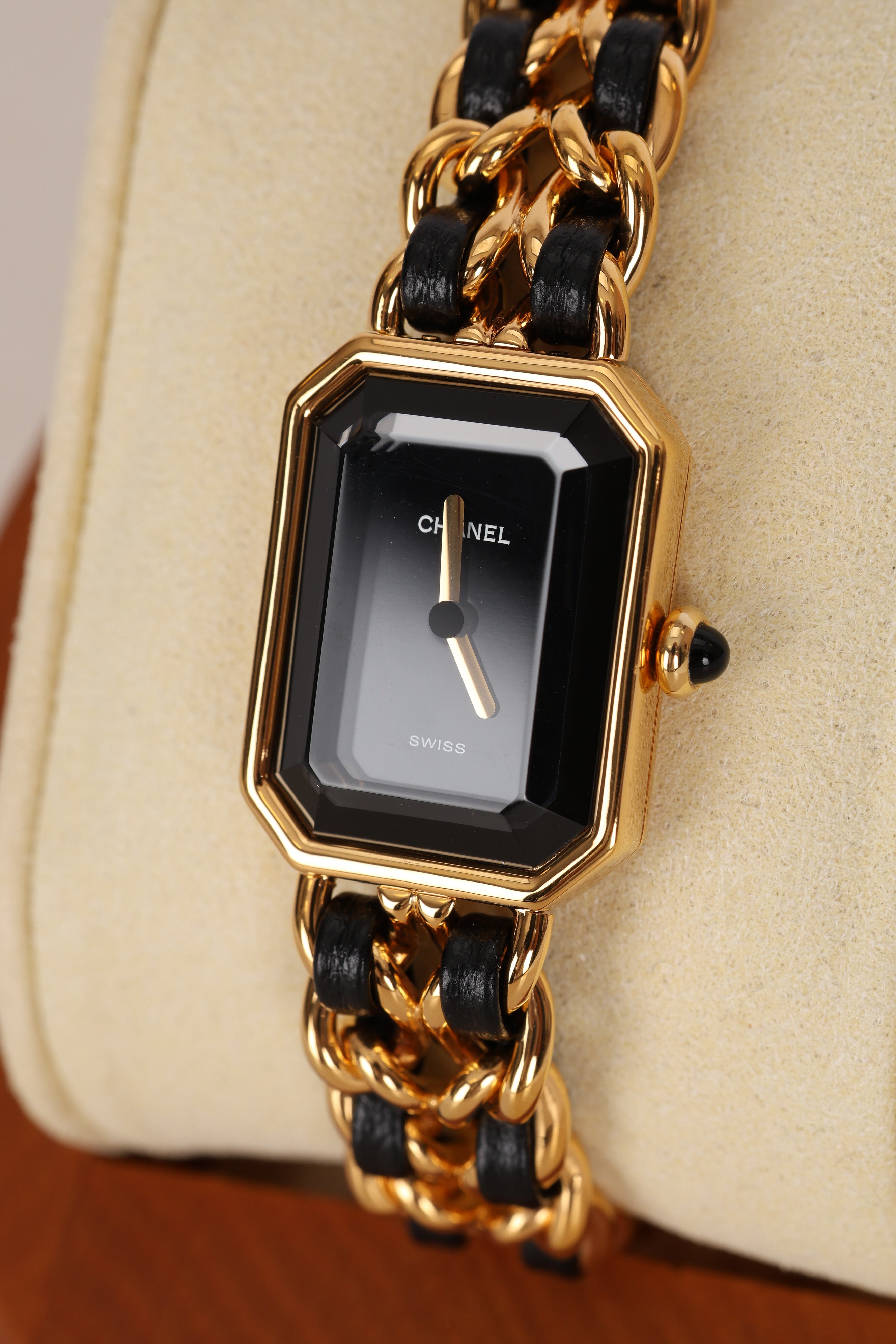 Chanel Gold Premiere Black Watch