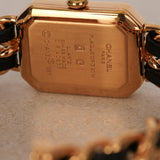 Chanel Gold Premiere Black Watch