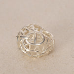Hermès SIlver Chaine D'Ancre Enchaine TGM Ring