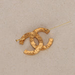 Chanel Gold Diamond CC Brooch - Drop 7 (Copy)