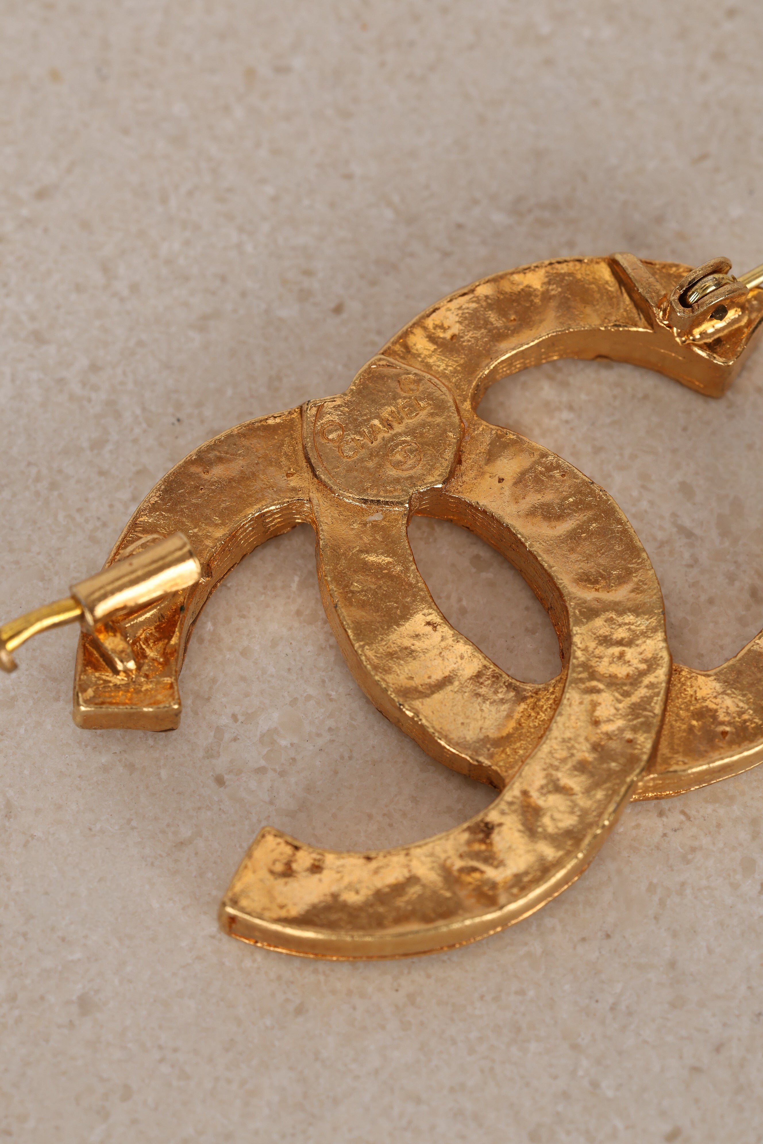Chanel Gold Diamond CC Brooch - Drop 7 (Copy)
