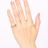 Cartier Yellow Gold and Diamond Love Ring
