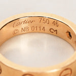 Cartier Yellow Gold and Diamond Love Ring
