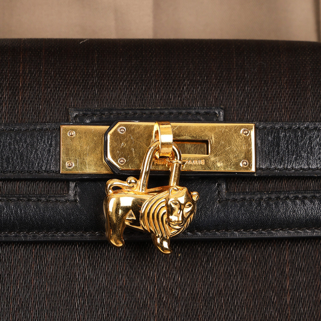 Hermès 1997 Africa Lion Padlock