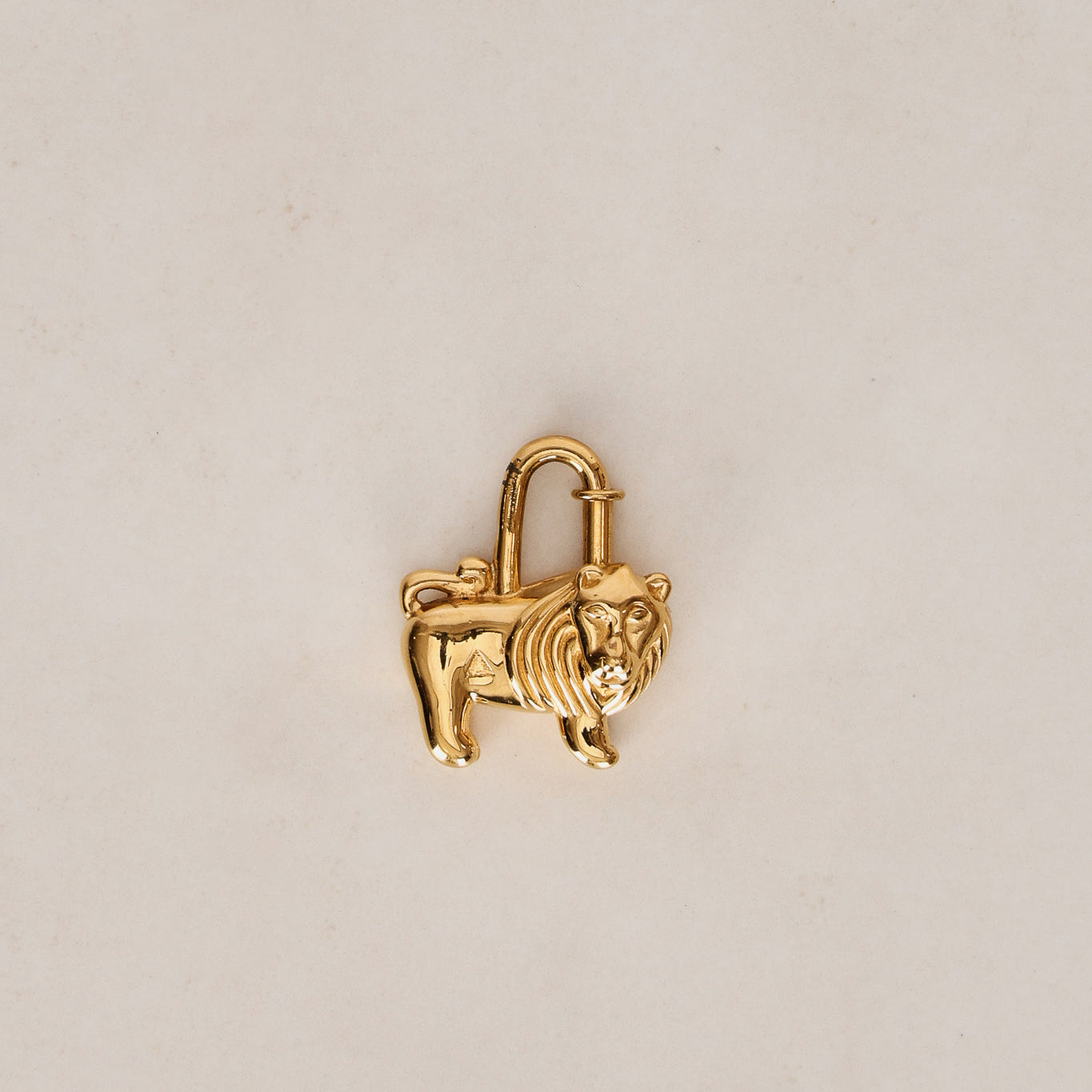 Hermès 1997 Africa Lion Padlock