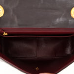 Chanel Single Flap Black Lambskin 24K GP