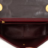 Chanel Single Flap Black Lambskin 24K GP