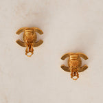 Chanel CC Turnlock Earrings