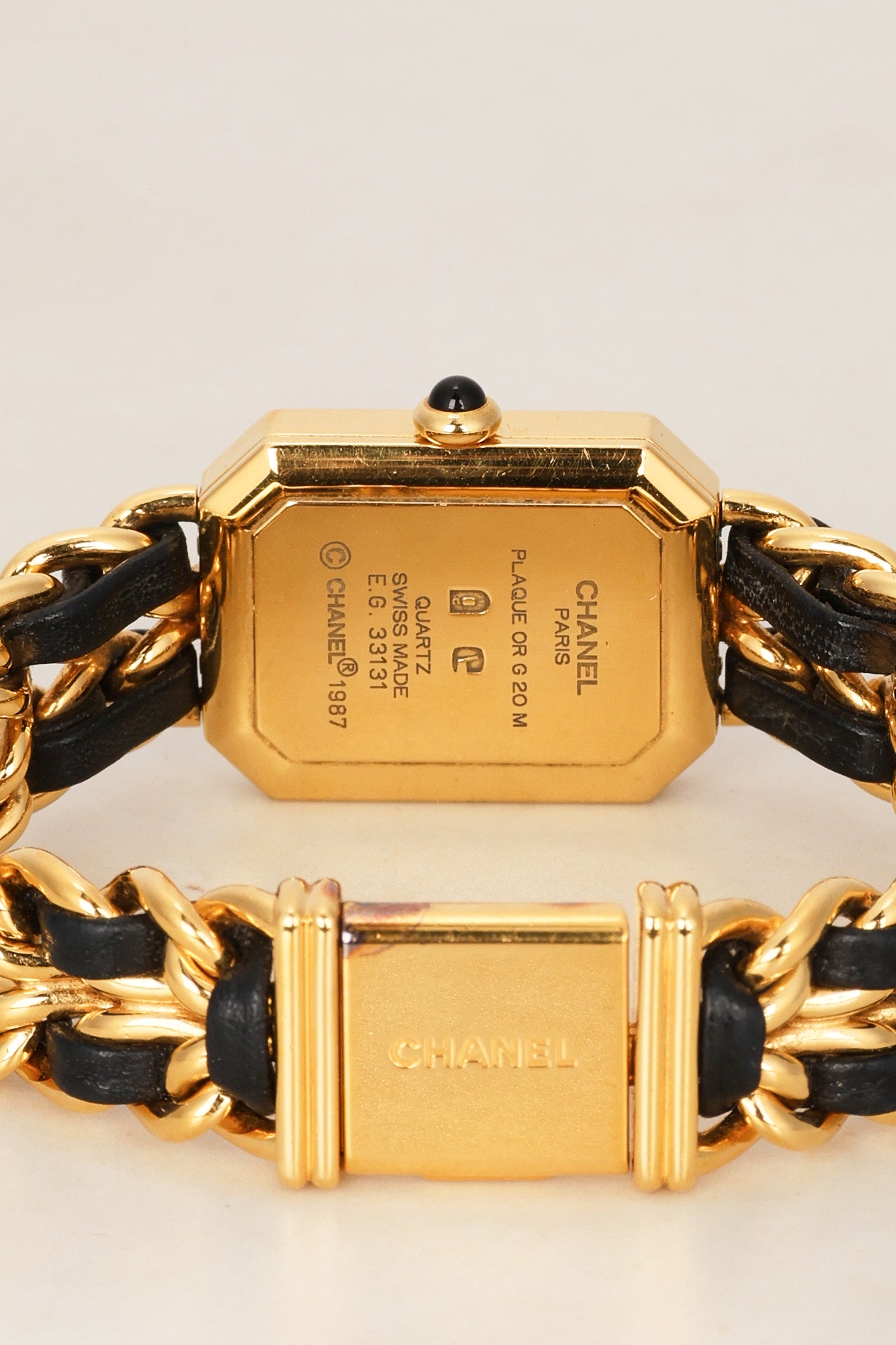 Chanel Premiere Gold Watch