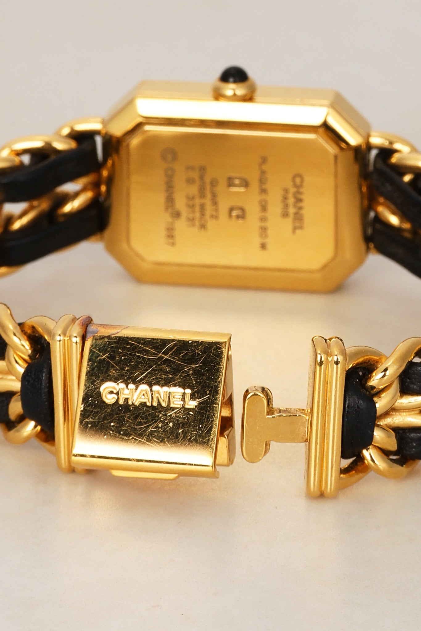Chanel Premiere Gold Watch