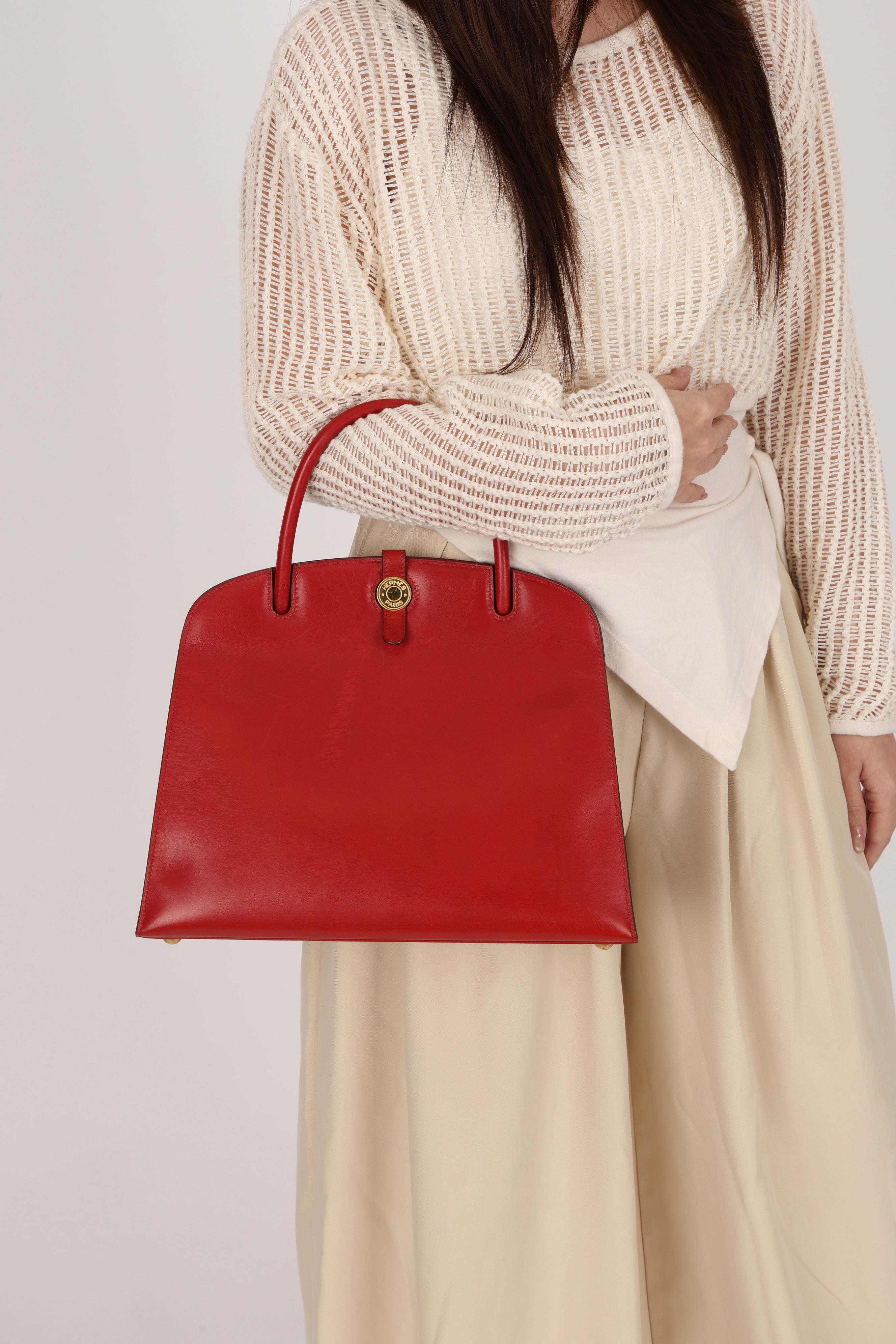 Hermès Red Box Dalvi Bag