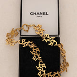 Chanel Logo Gold 10-Strand Necklace