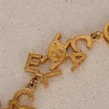 Chanel Logo Gold 10-Strand Necklace