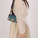 Chanel Mini Boy Bag with Baroque Metallic Patent AGHW