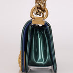 Chanel Mini Boy Bag with Baroque Metallic Patent AGHW