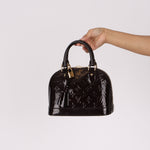 Louis Vuitton Vernis Monogram Alma Bag
