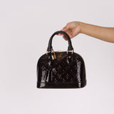 Louis Vuitton Vernis Monogram Alma Bag