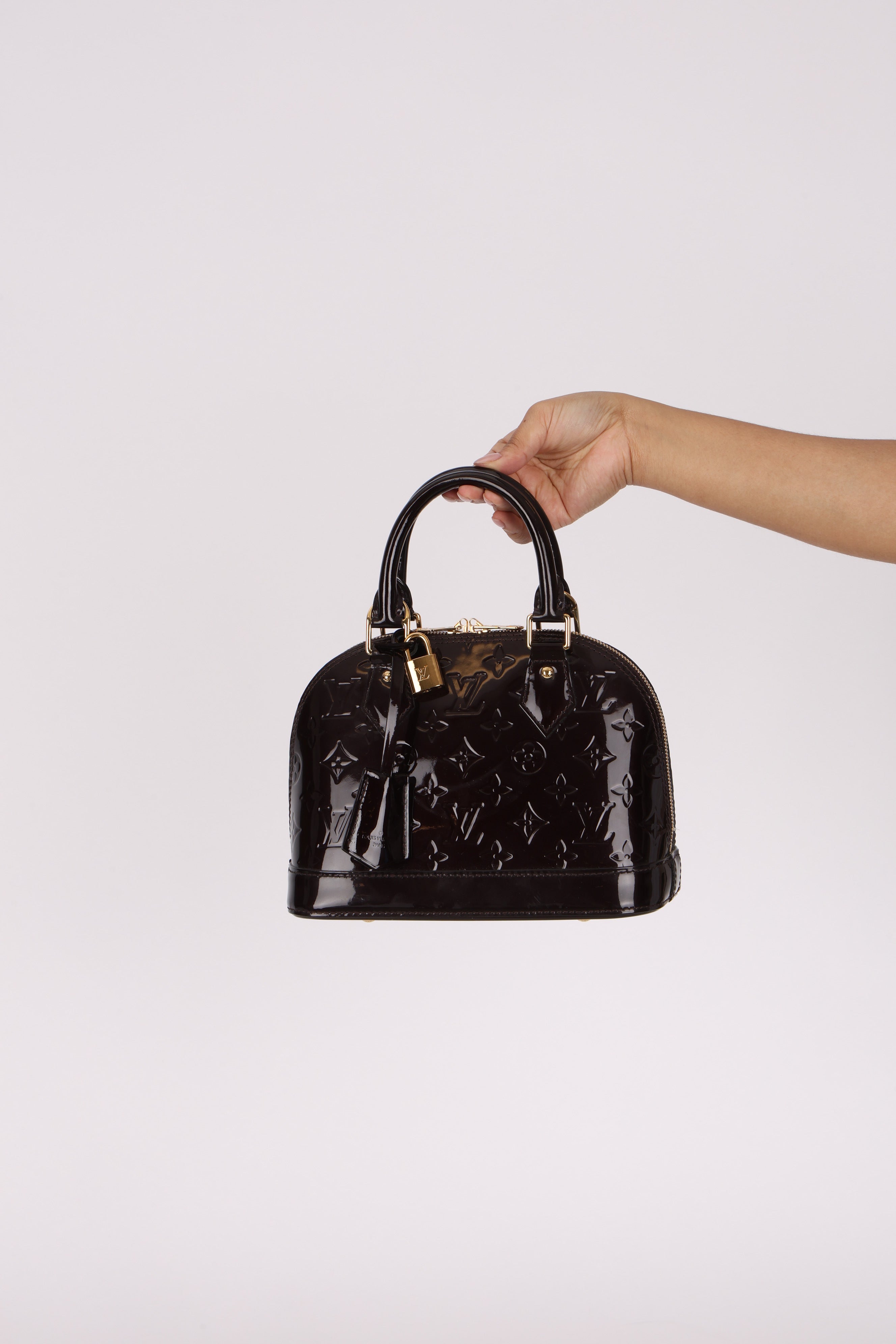 Louis Vuitton Vernis Monogram Alma Bag