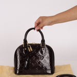 Louis Vuitton Vernis Monogram Alma Bag
