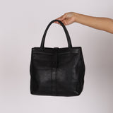 Chanel Turnlock Tote Calfskin 1999 Incognito