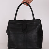 Chanel Turnlock Tote Calfskin 1999 Incognito