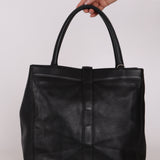 Chanel Turnlock Tote Calfskin 1999 Incognito