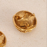 Chanel CC Bulb Clip-On Earrings 24K GP - Drop 23