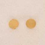 Hermès Gold Clou De Selle Earrings
