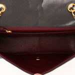 Chanel Medium Diana Black Lambskin 24K GP