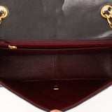 Chanel Medium Diana Black Lambskin 24K GP