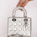 Dior Small My ABC Lady Silver Calfskin 2017