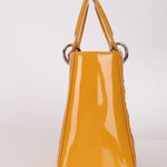 Dior Patent Cannage Small Lady Bag