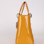 Dior Patent Cannage Small Lady Bag