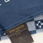 Louis Vuitton Paisley Blue Bandana Scarf