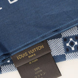 Louis Vuitton Paisley Blue Bandana Scarf