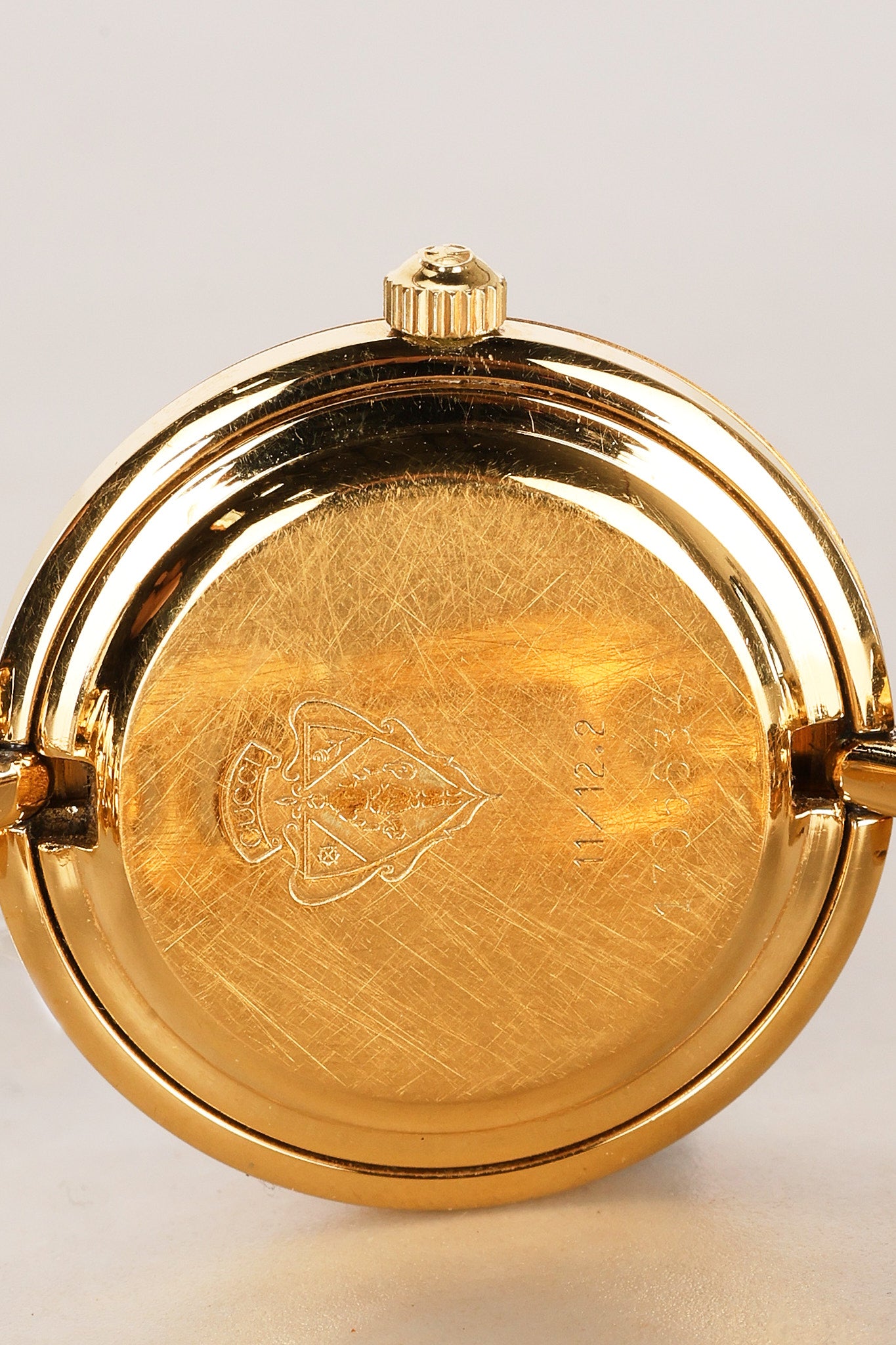 Gucci Multicolor Bezel Gold Watch