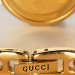 Gucci Multicolor Bezel Gold Watch