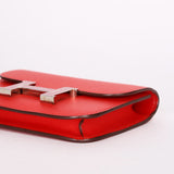 Hermès Constance Slim Wallet Rouge De Coeur Epsom 2021 PHW
