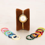Gucci Gold Change Bezel Watch