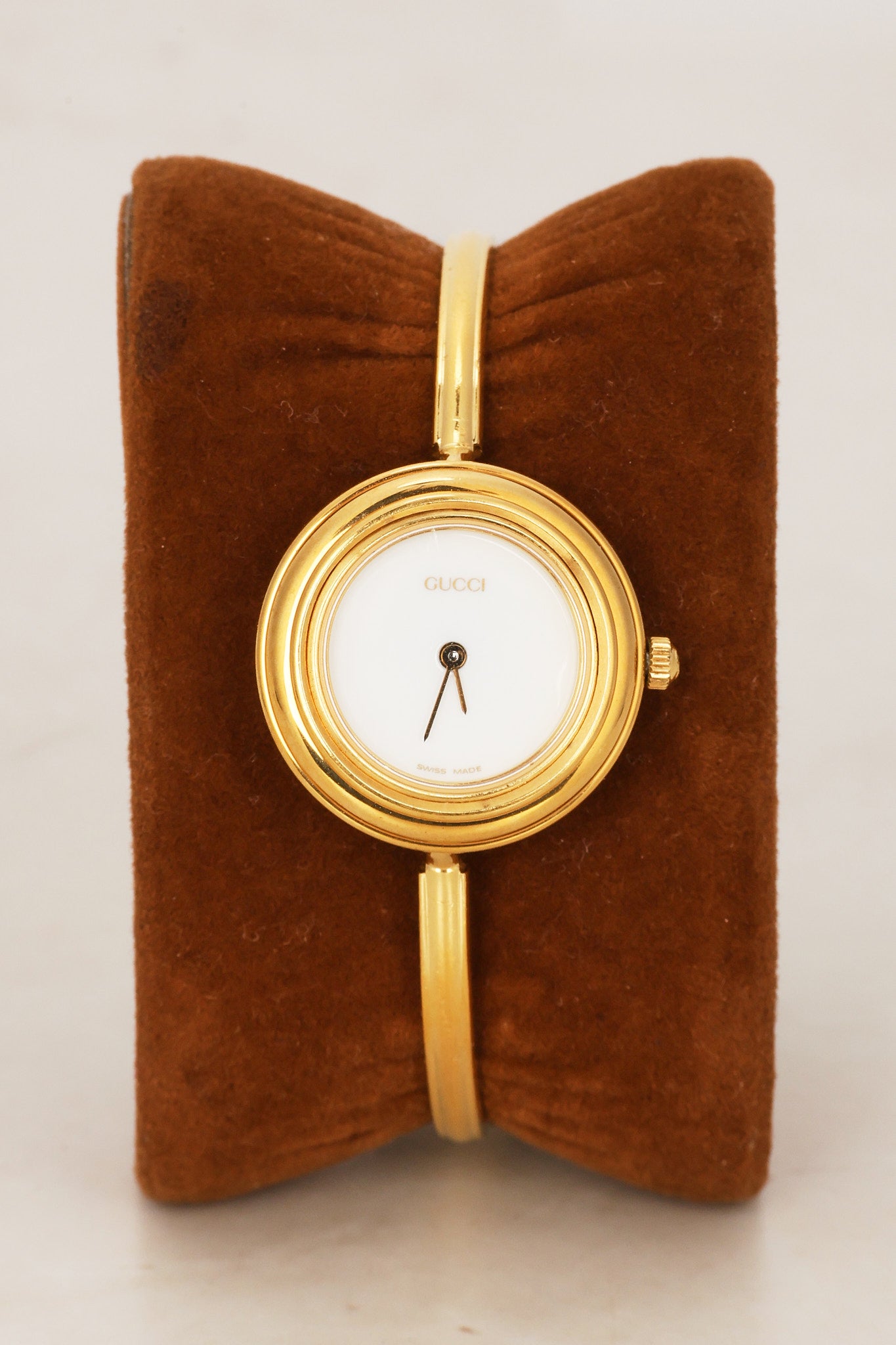 Gucci Gold Change Bezel Watch