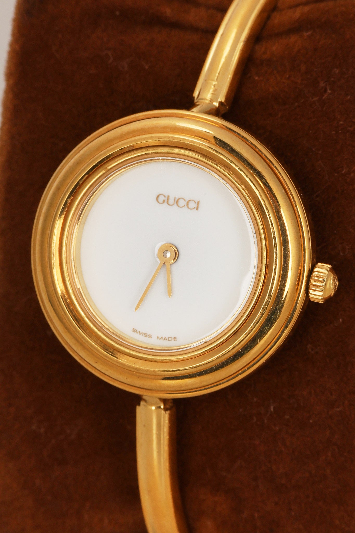 Gucci Gold Change Bezel Watch
