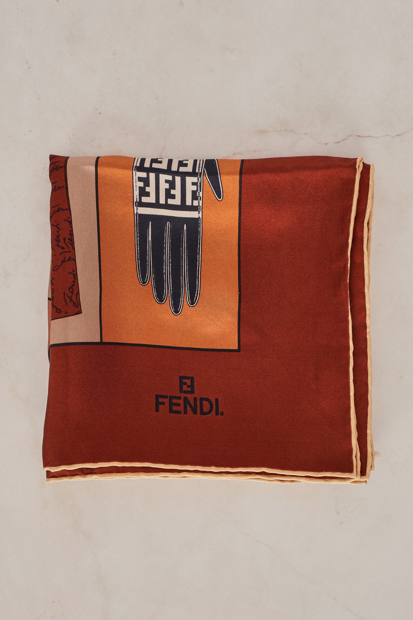 Fendi Slk Scarf