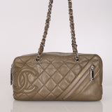 Chanel Cotton Club Bowler Bag SHW