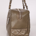 Chanel Cotton Club Bowler Bag SHW