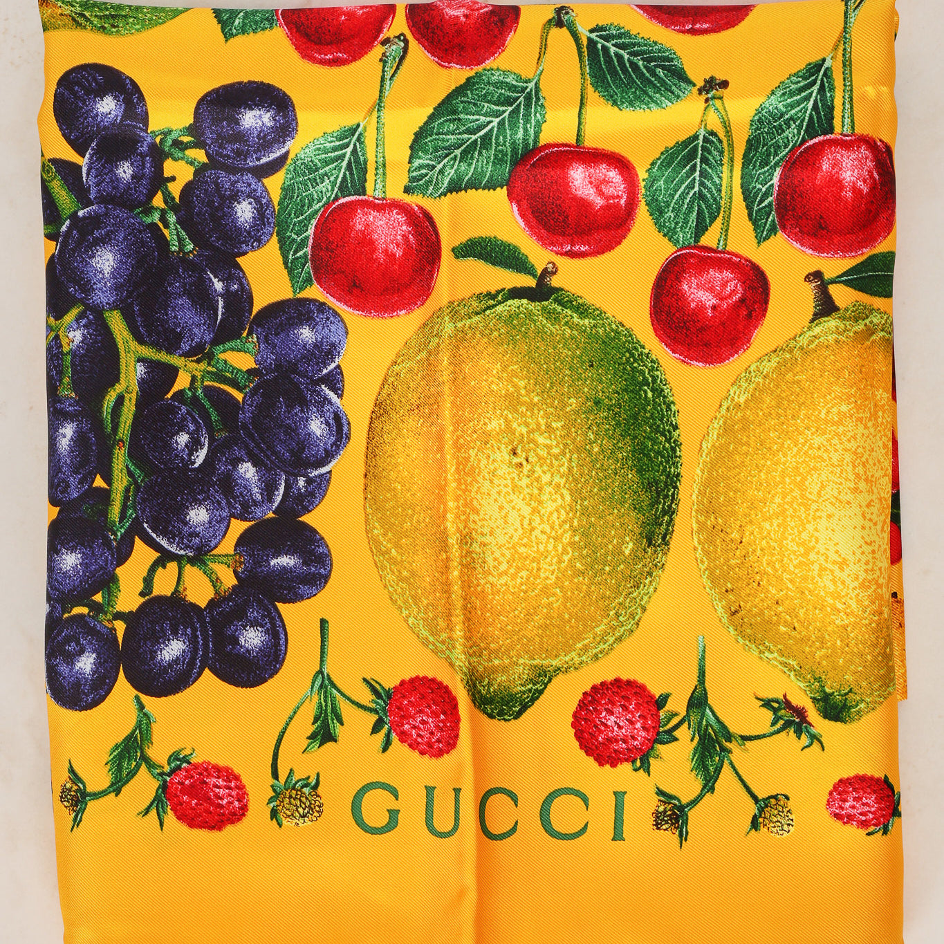 Gucci Fruit Scarf