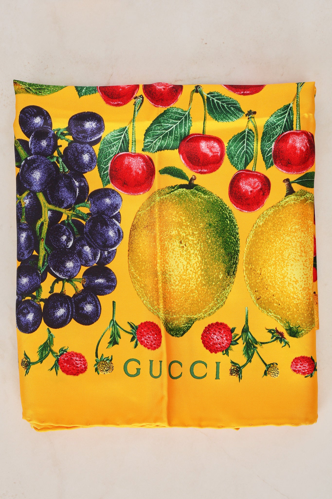 Gucci Fruit Scarf