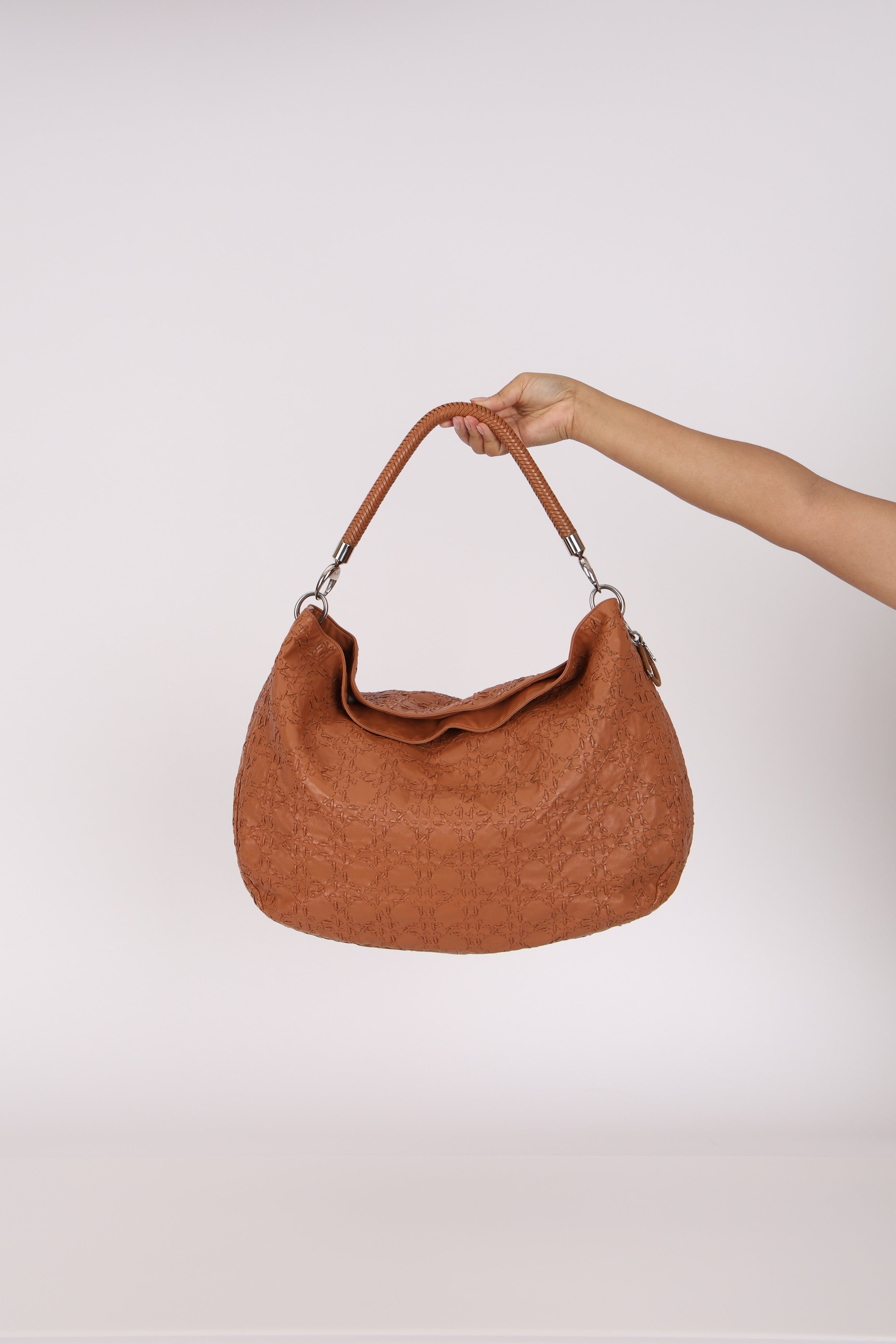 Dior Stitched Cannage Hobo