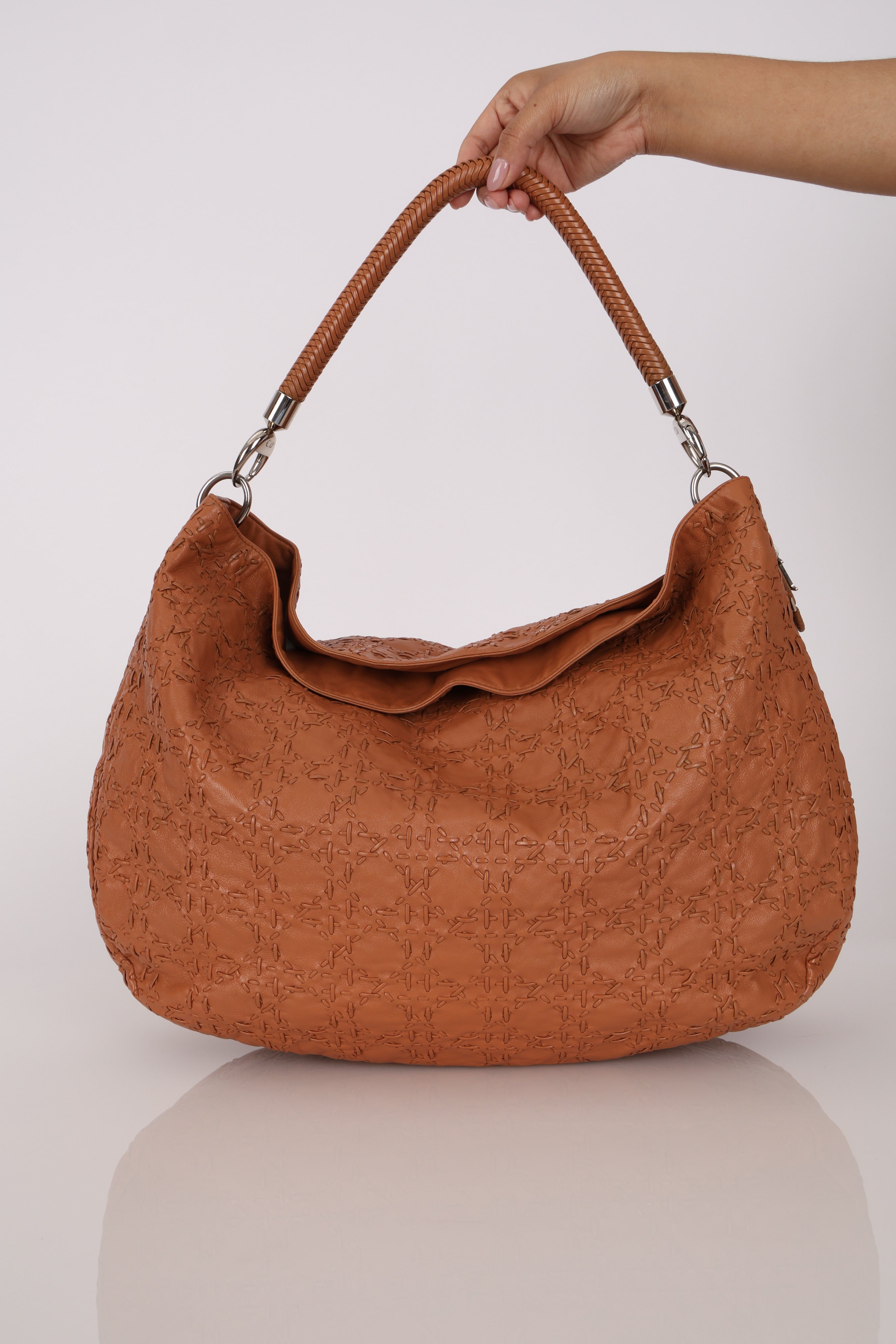Dior Stitched Cannage Hobo