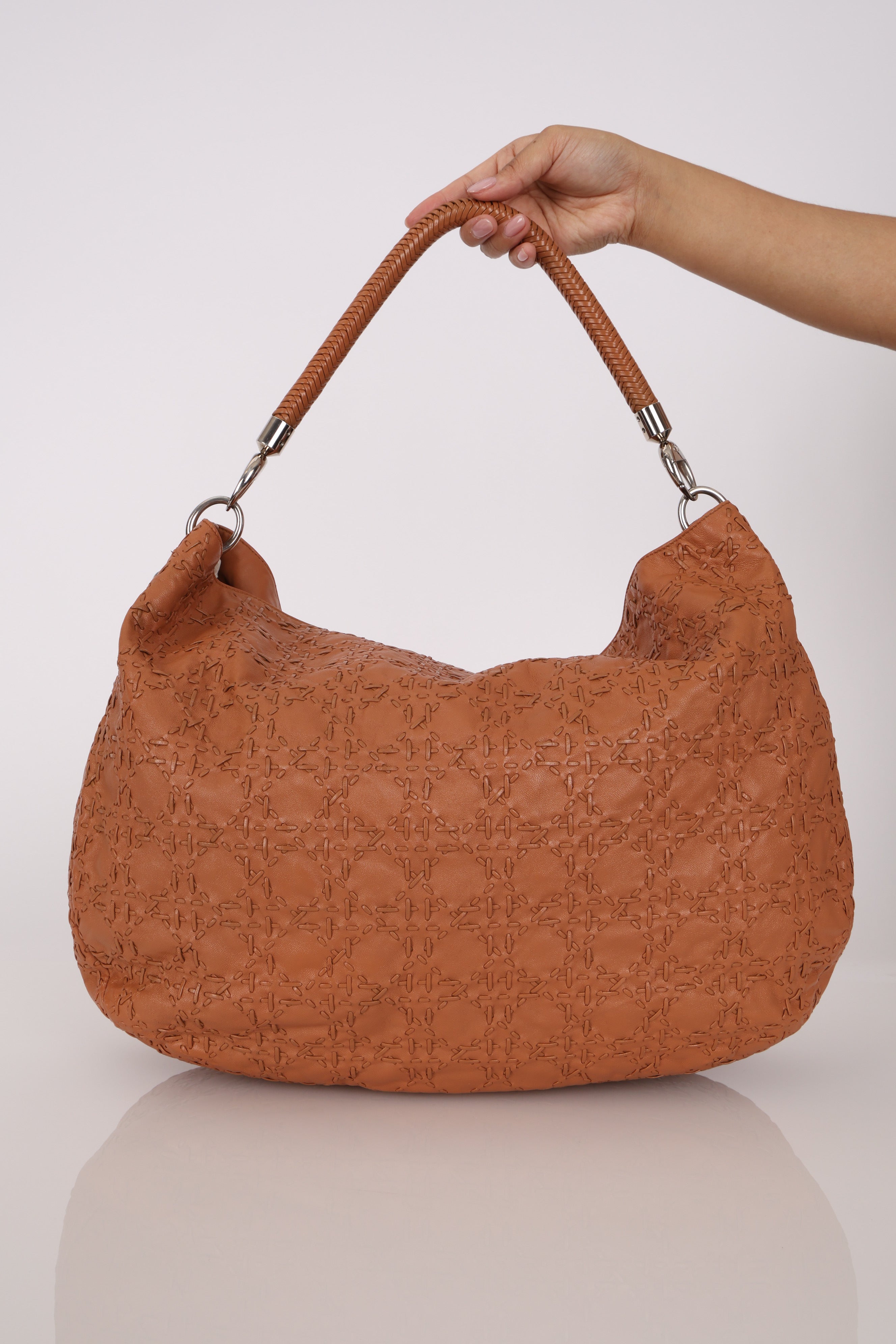 Dior Stitched Cannage Hobo